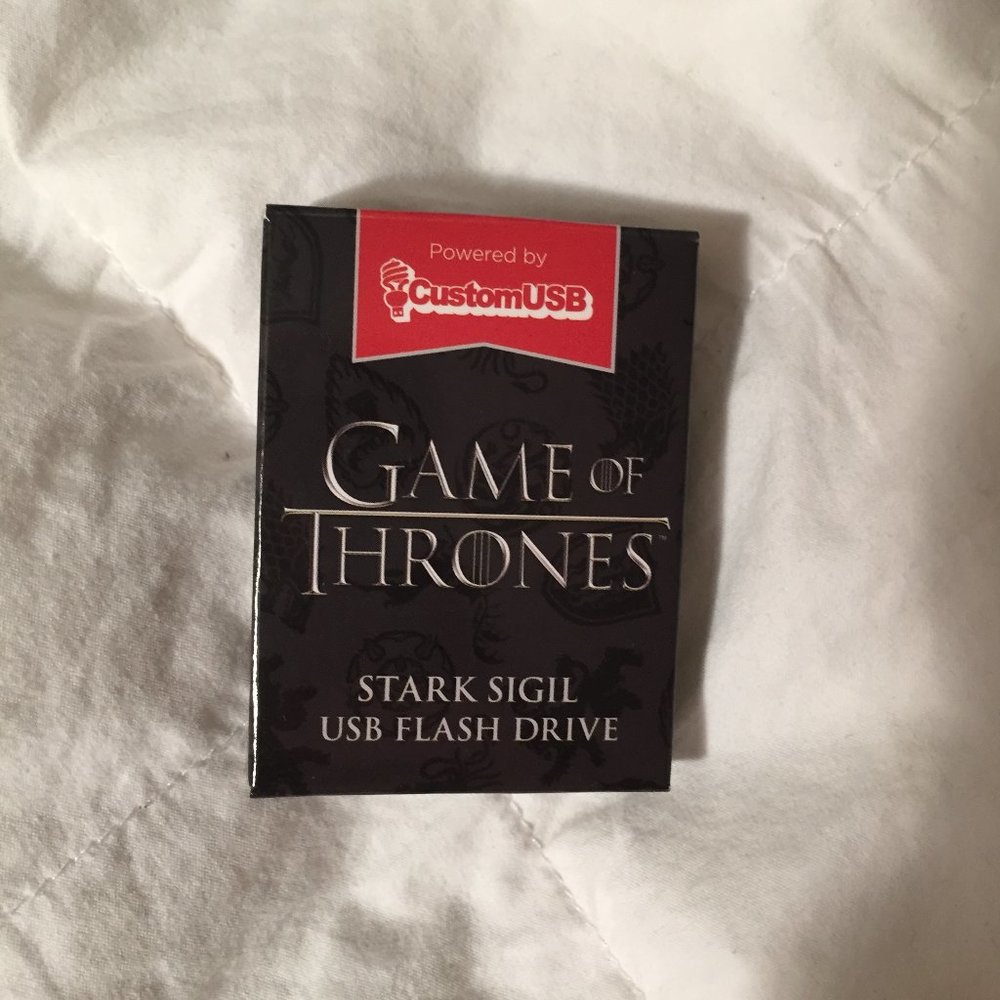 *UNOPENED* Game of Thrones Direwolf USB Flash Drive 4 GB Loot Crate April 2015